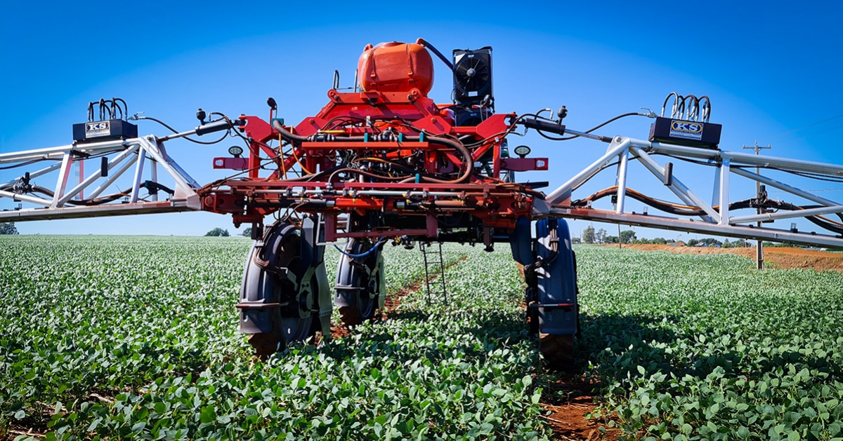 Pulverização: Uso de herbicida na pré-colheita em soja